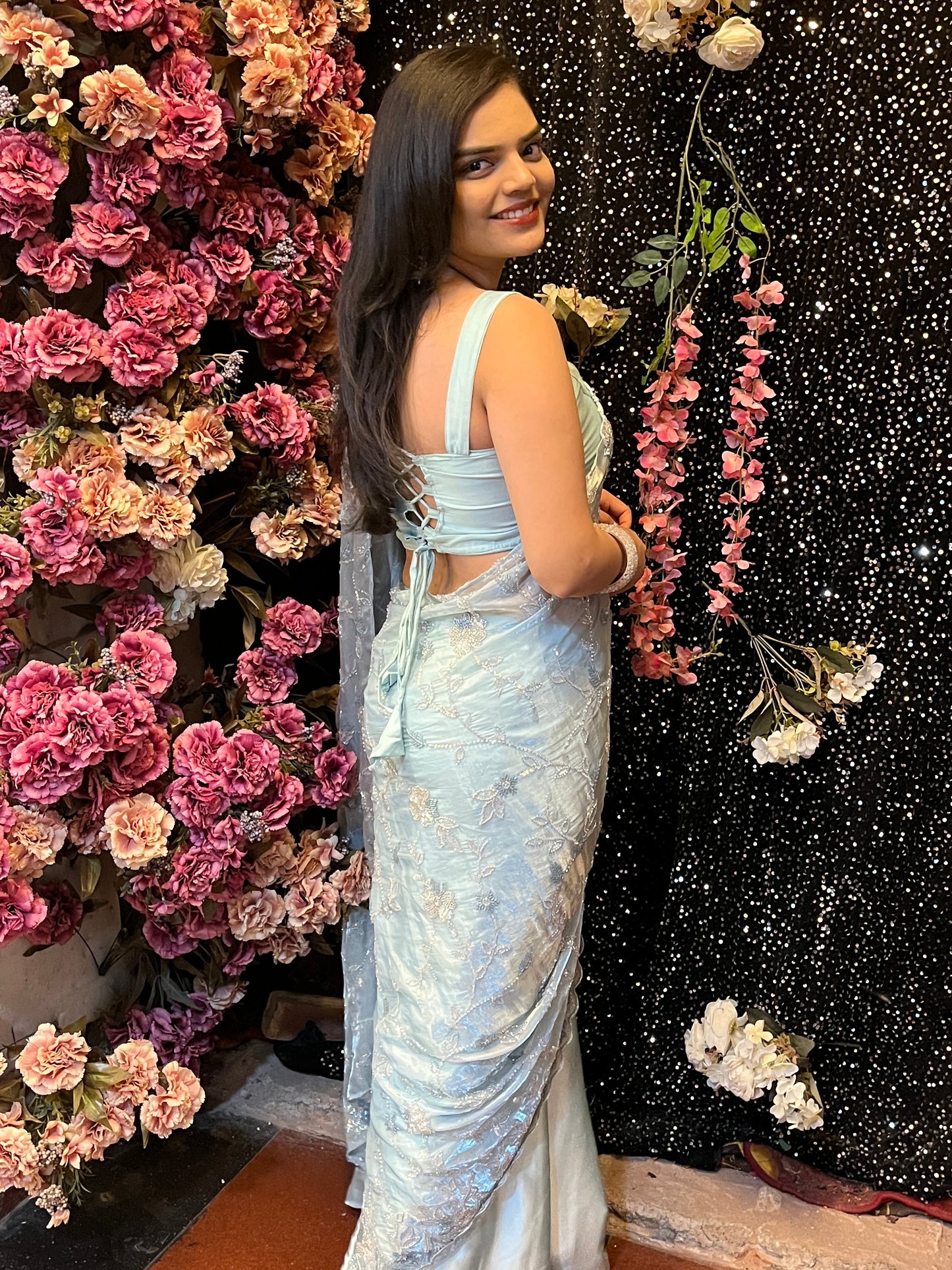 Hoor Ready-to-wear Saree with Blouse