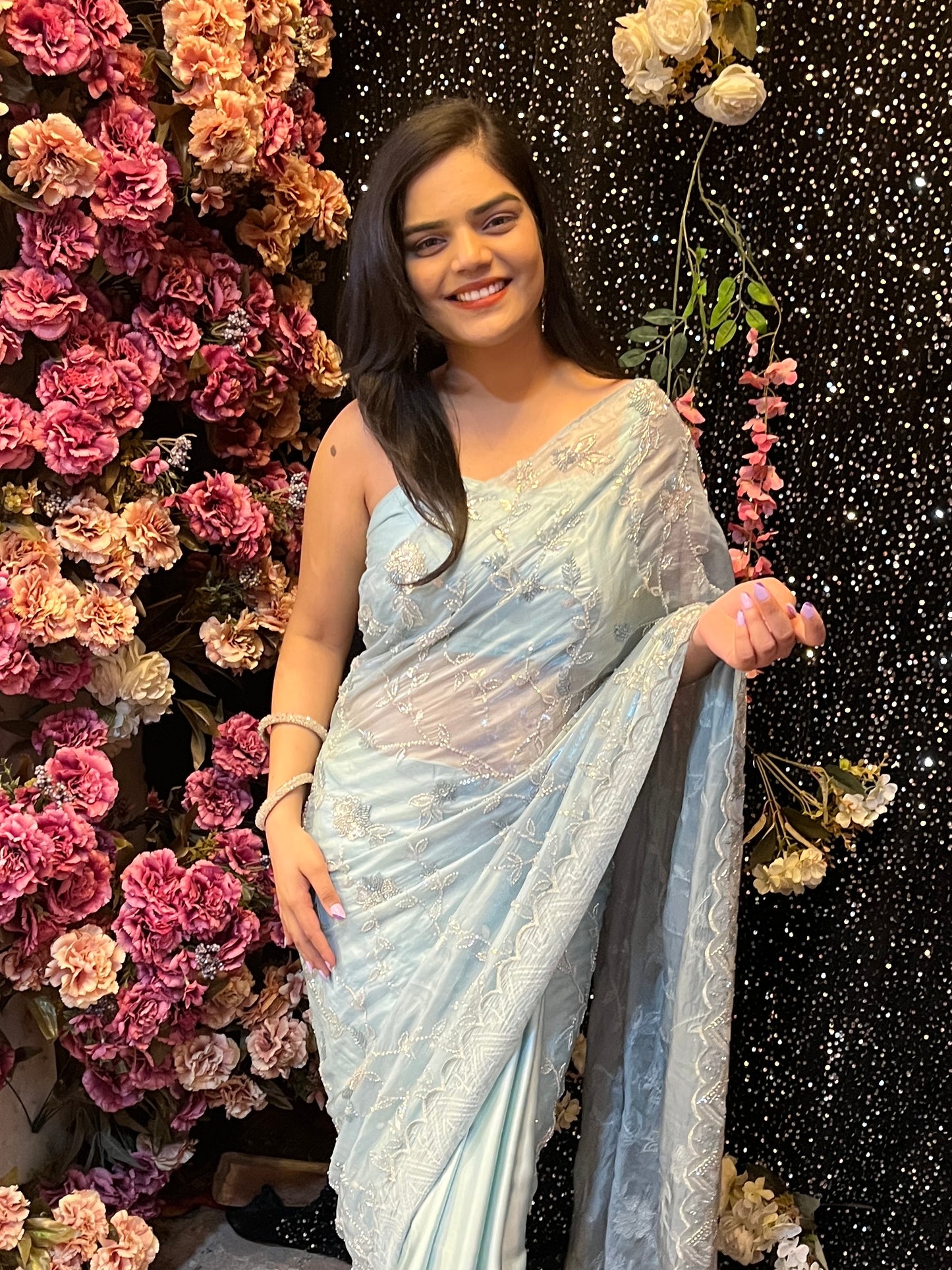 Hoor Ready-to-wear Saree with Blouse