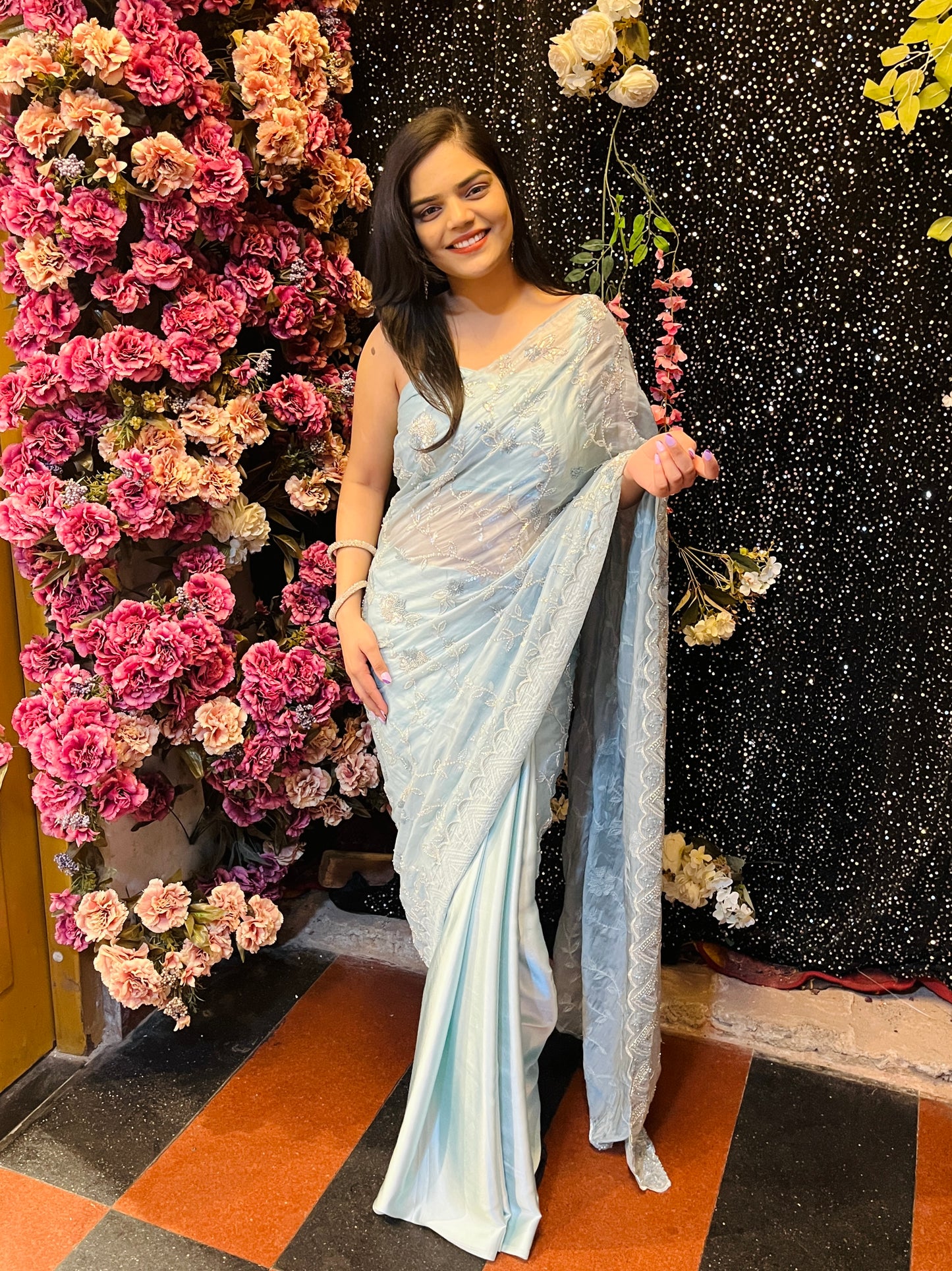 Hoor Ready-to-wear Saree with Blouse