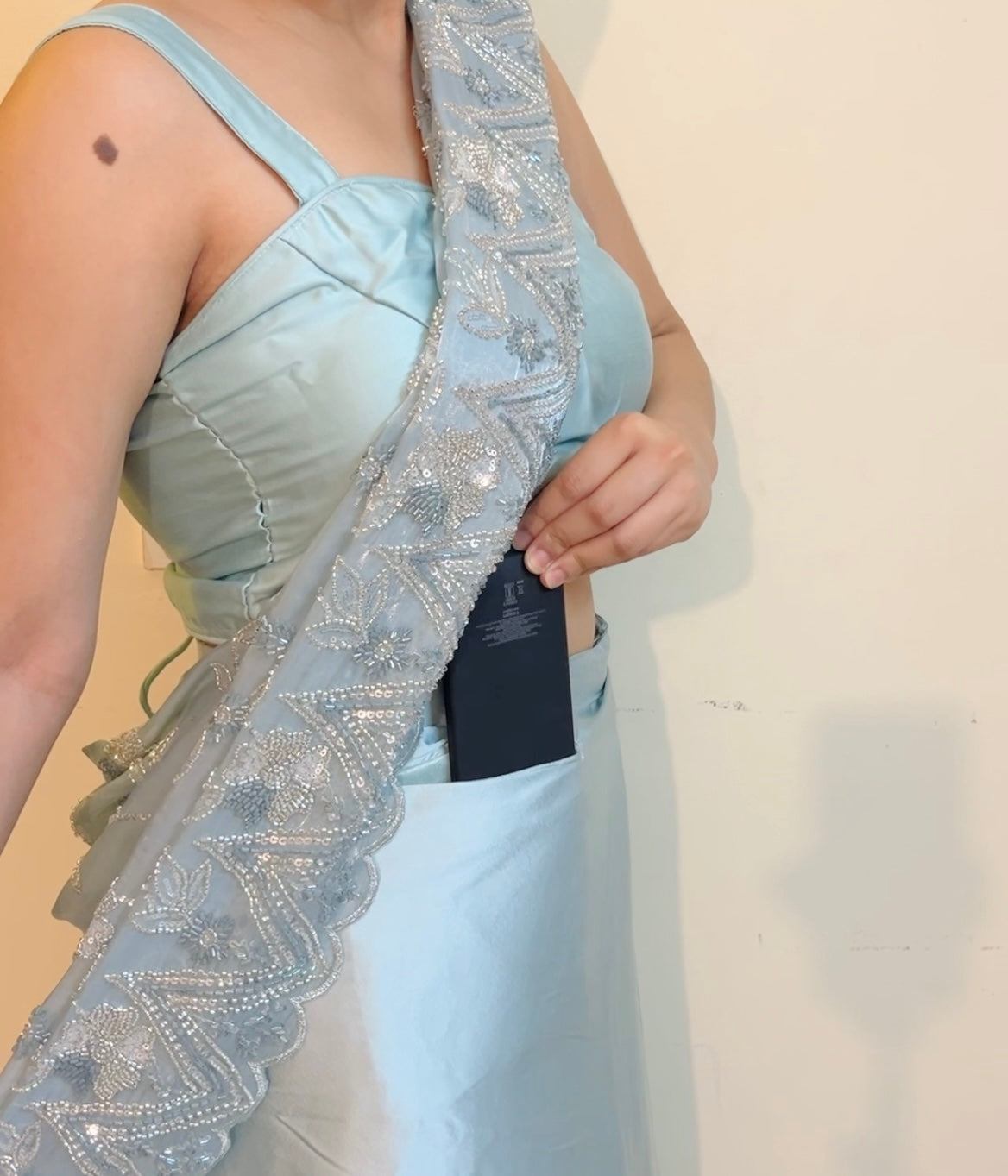 Hoor Ready-to-wear Saree with Blouse