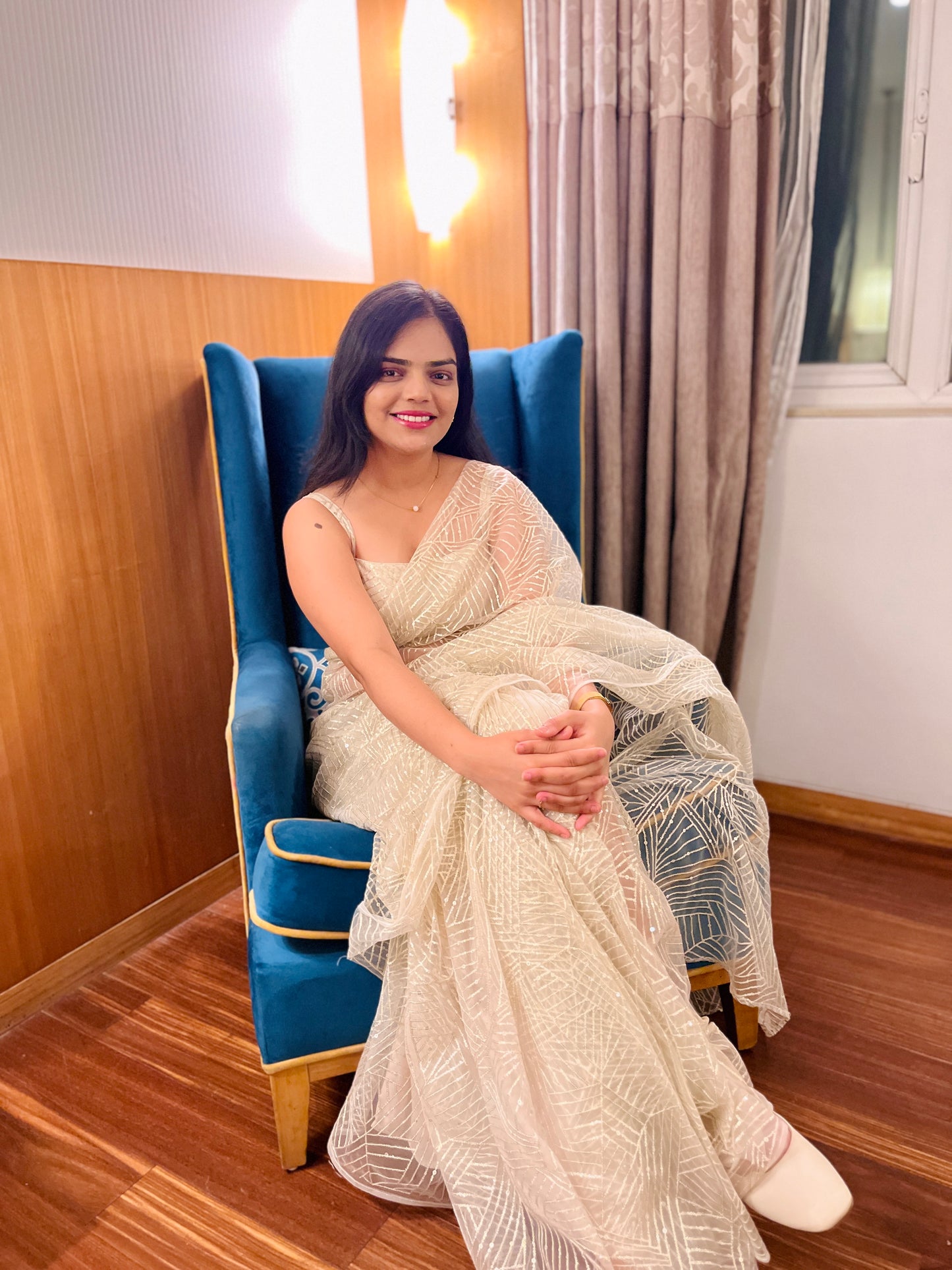Hansika Ready-to-wear Saree with Blouse