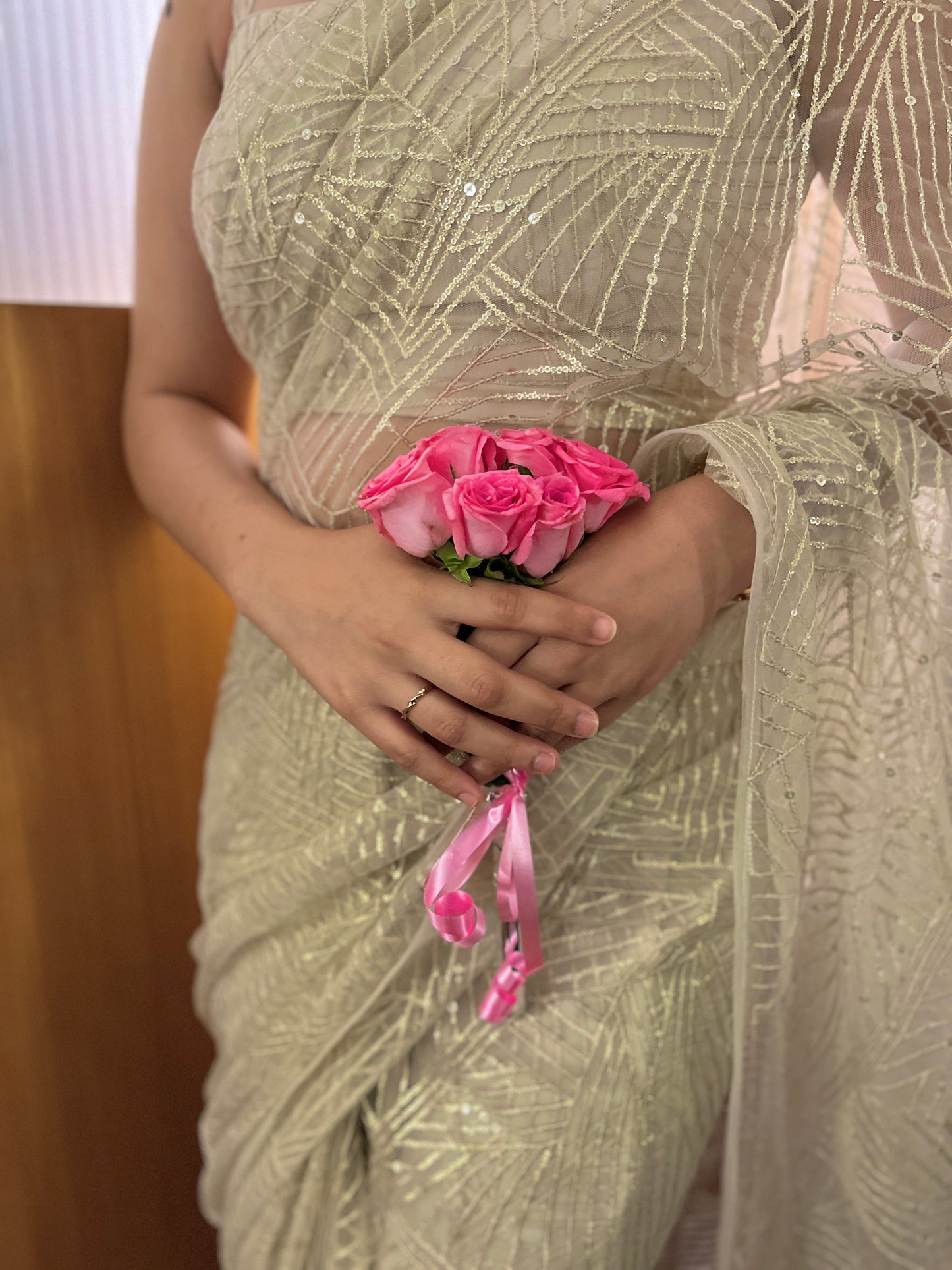 Hansika Ready-to-wear Saree with Blouse