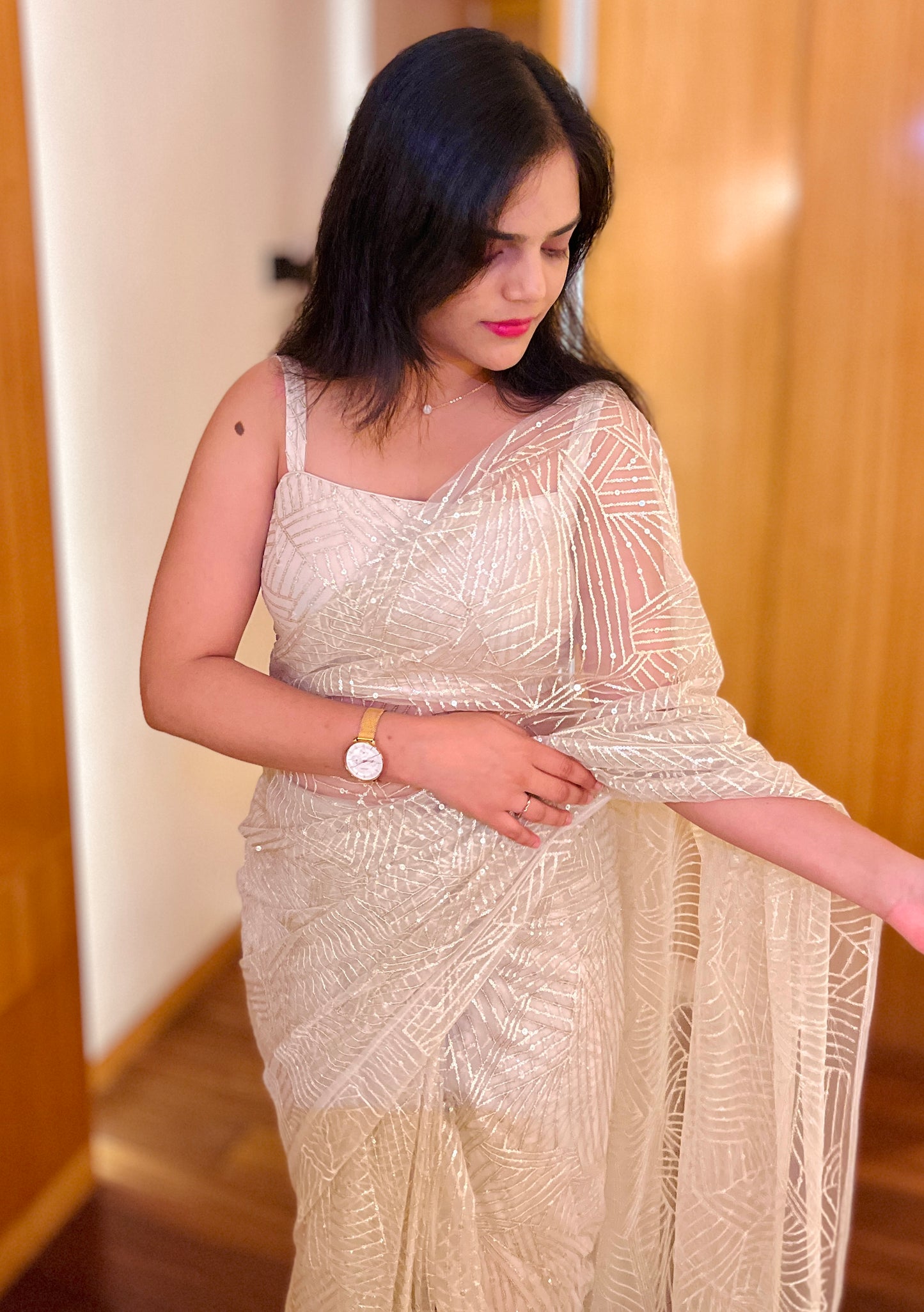 Hansika Ready-to-wear Saree with Blouse