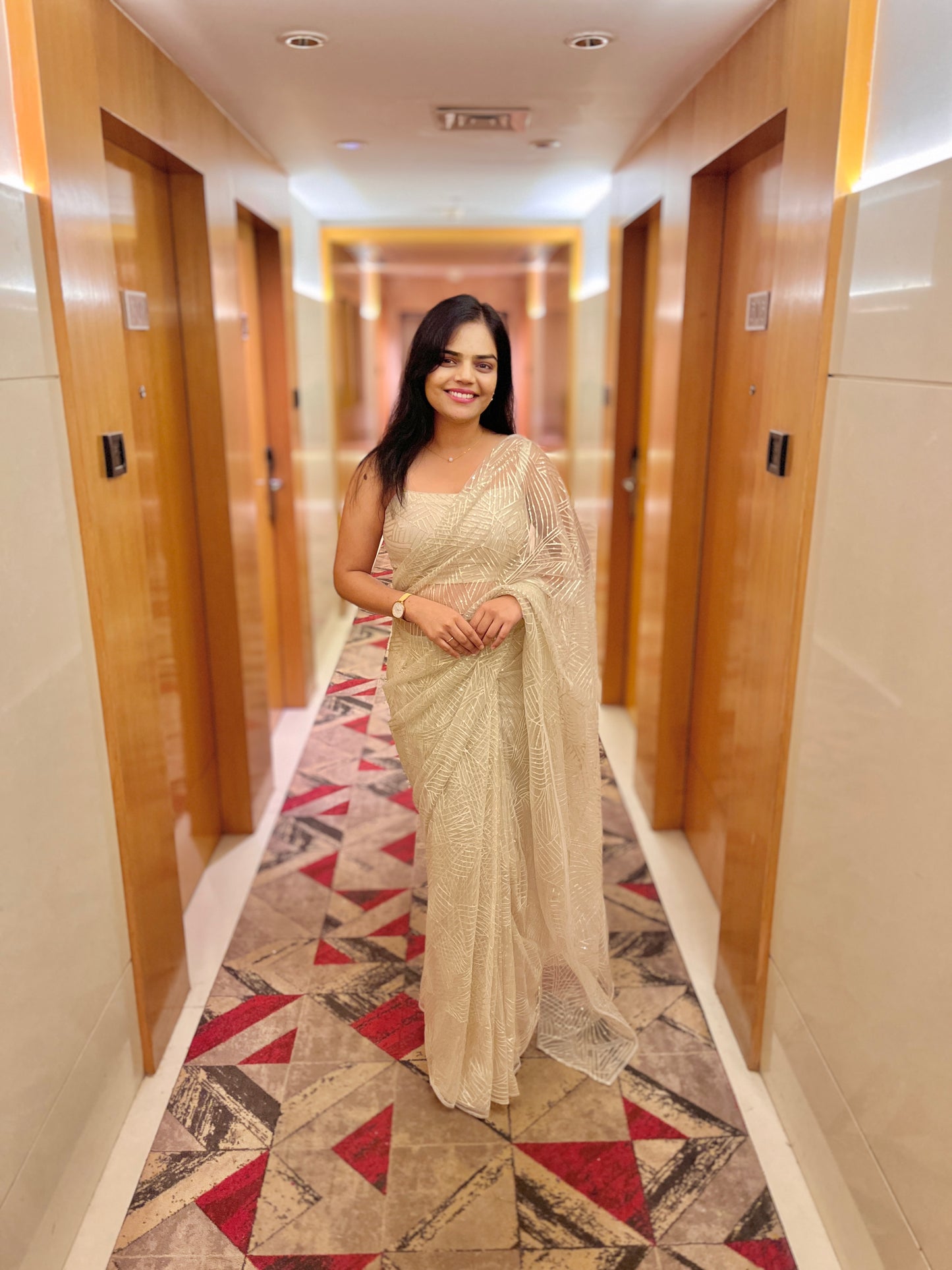 Hansika Ready-to-wear Saree with Blouse