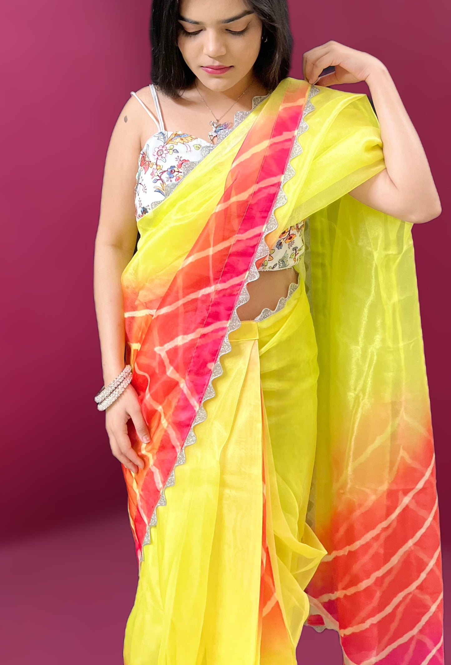 Mon Chéri Ready-to-wear Saree with Blouse