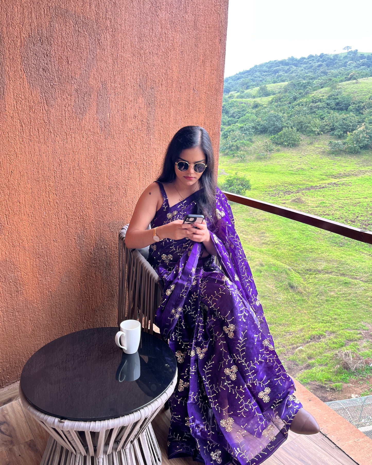 Seher Ready-to-wear Saree with Blouse