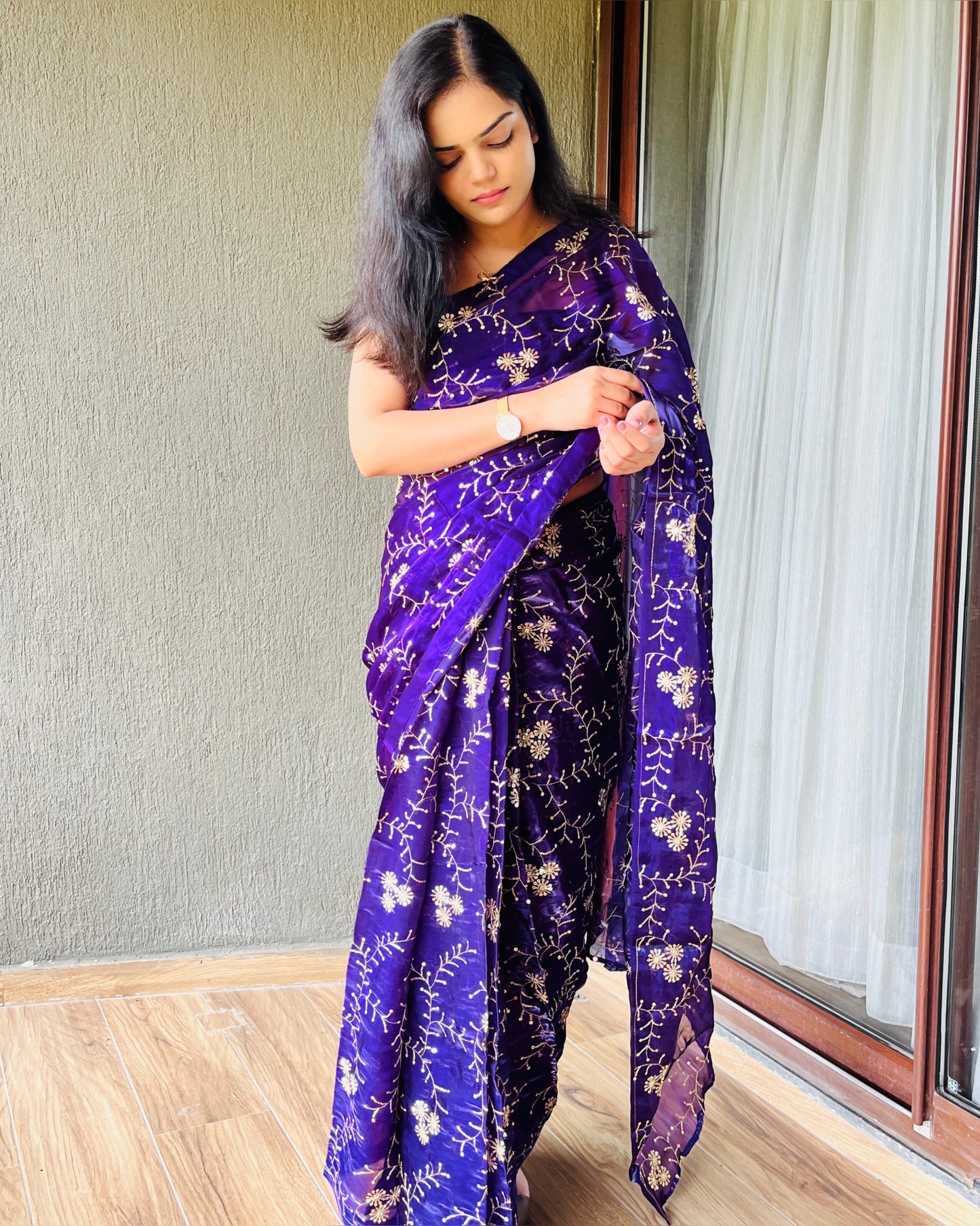 Seher Ready-to-wear Saree with Blouse