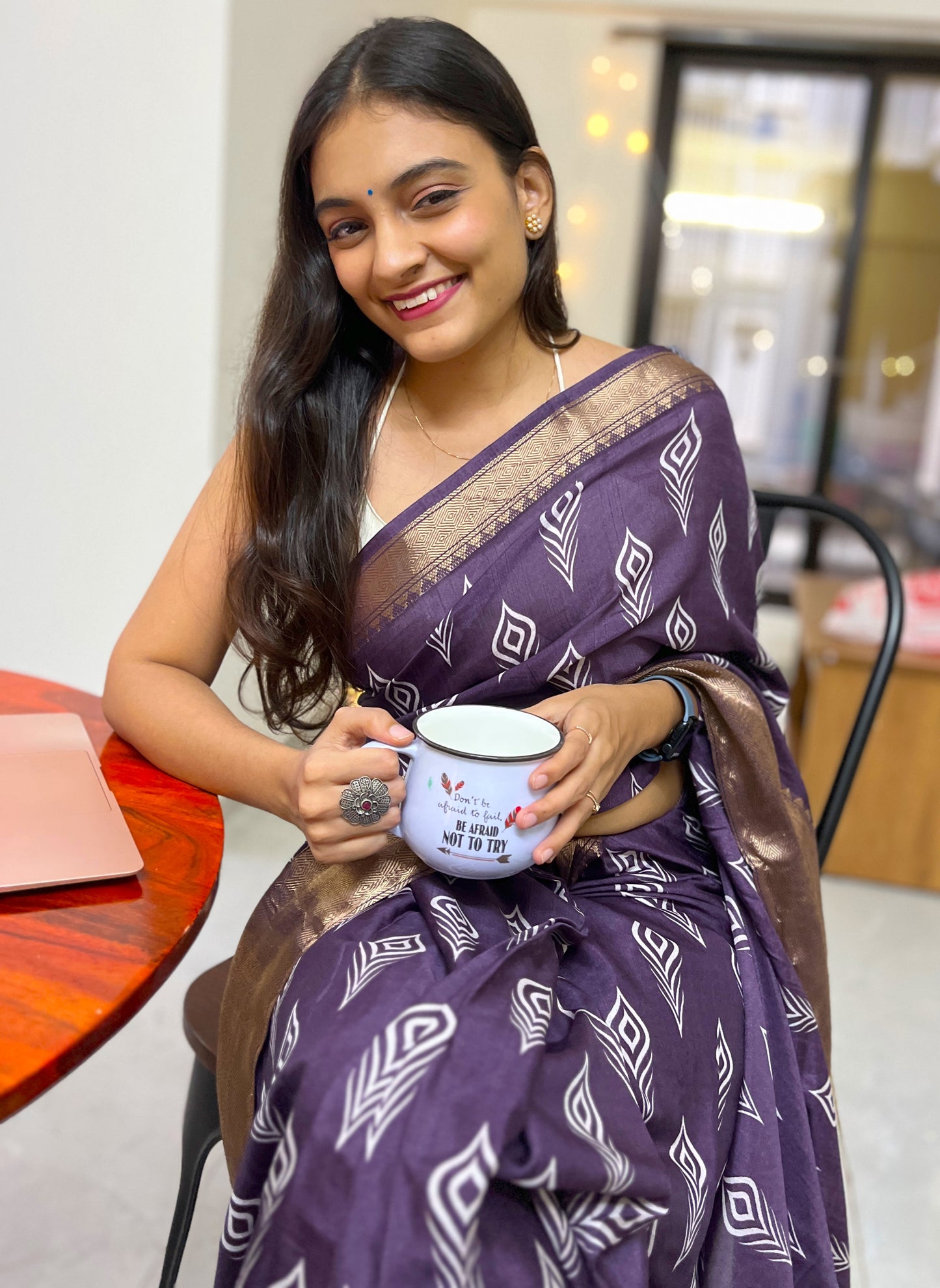Daisy Ready-to-wear Saree with Blouse