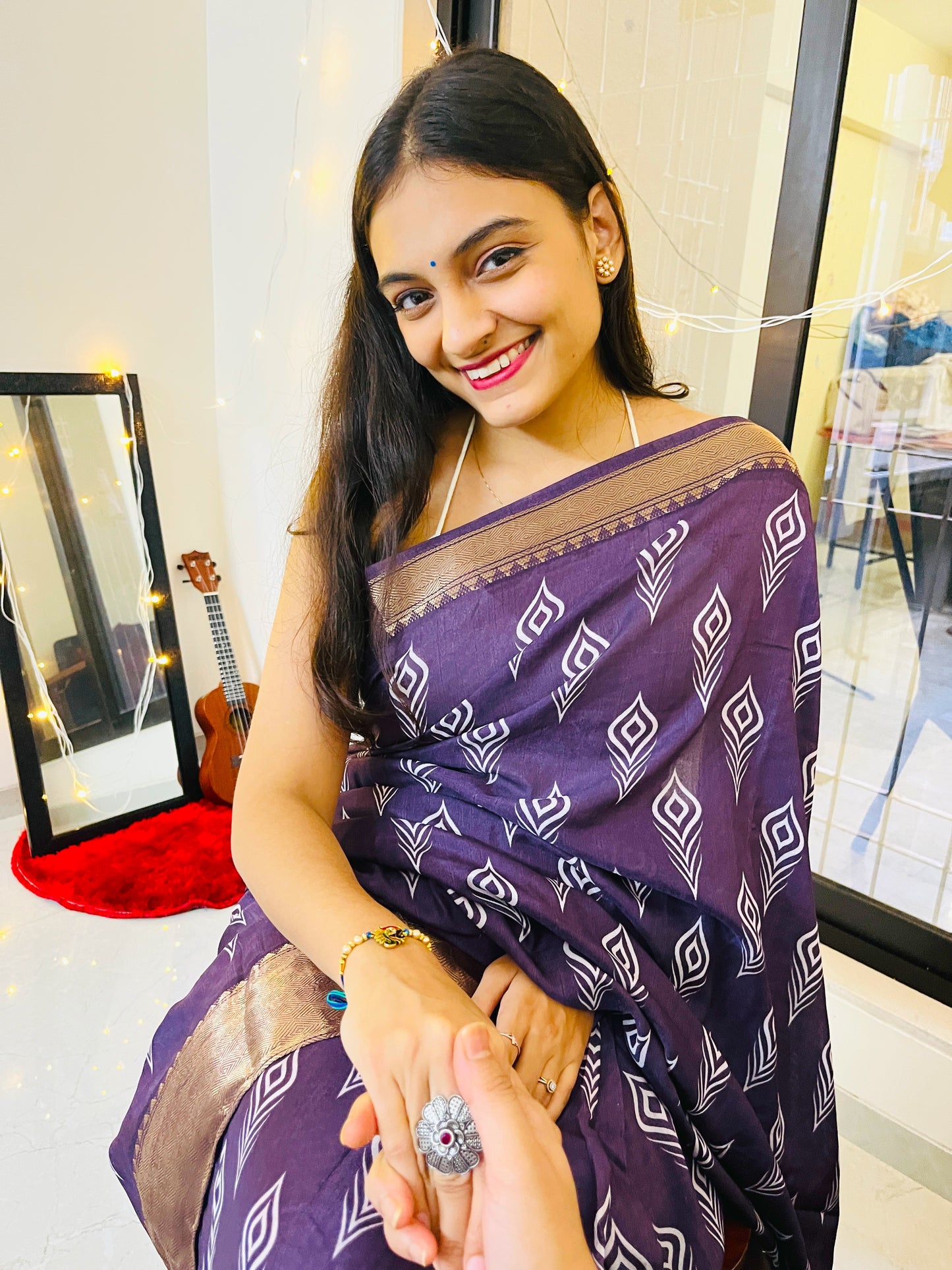 Daisy Ready-to-wear Saree with Blouse