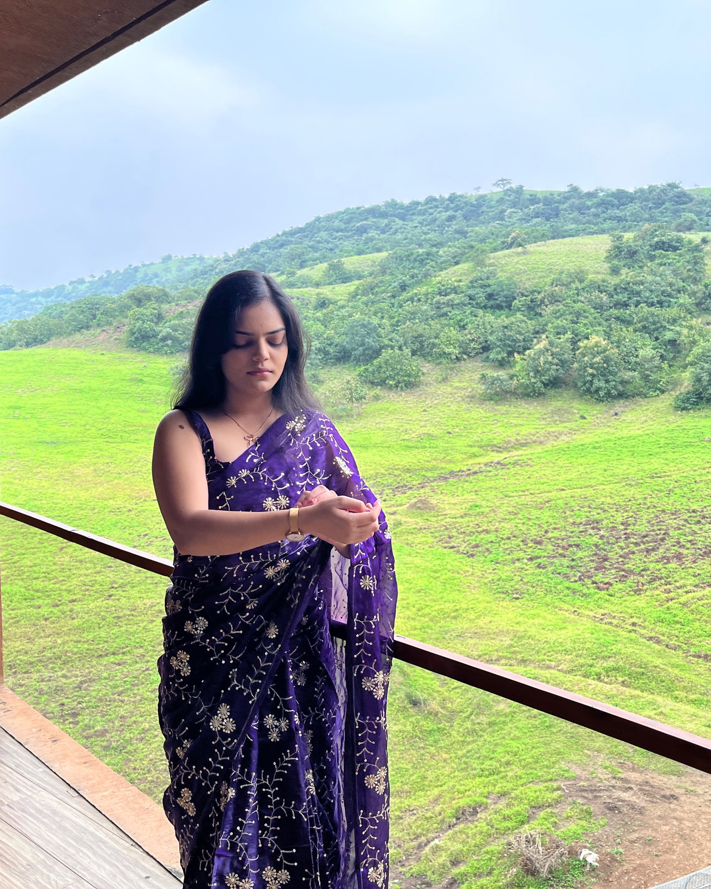 Seher Ready-to-wear Saree with Blouse
