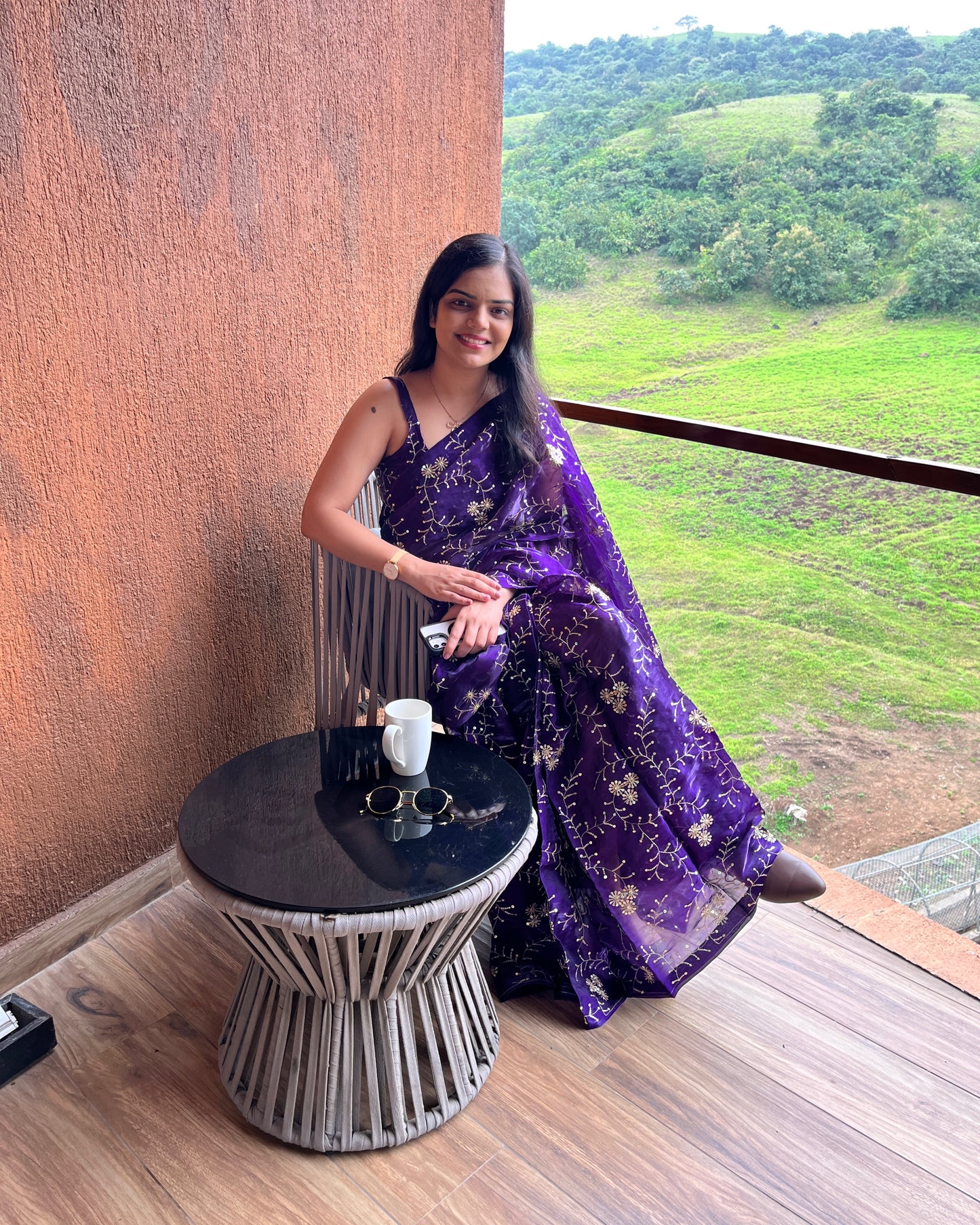 Seher Ready-to-wear Saree with Blouse