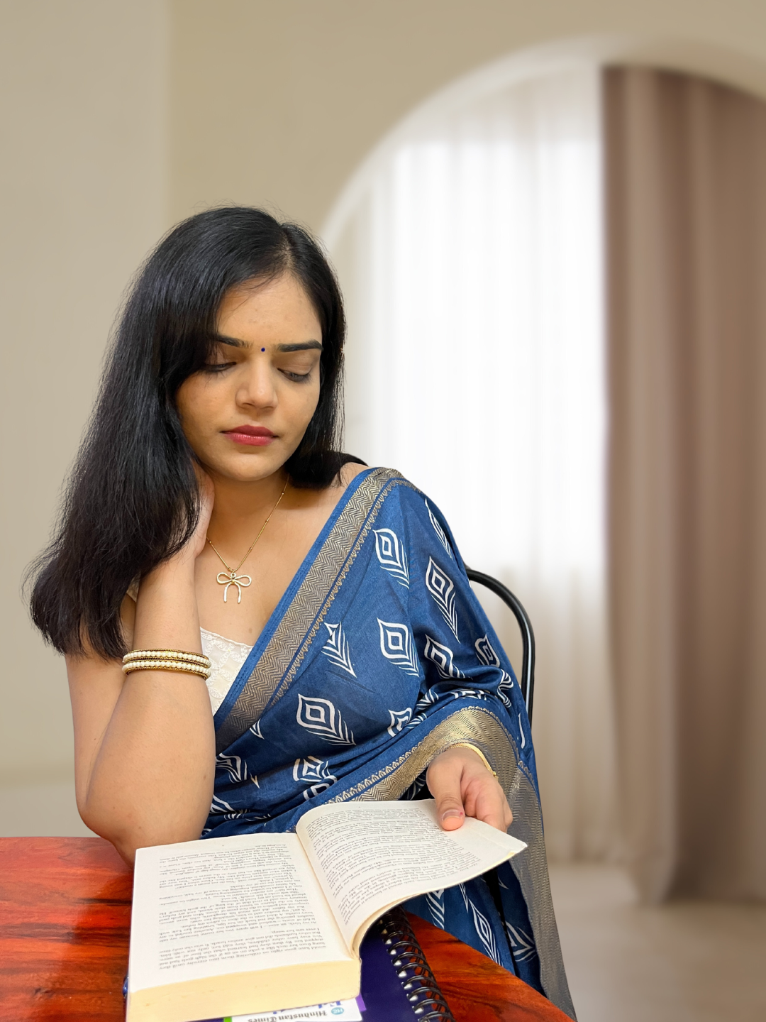 Lily Ready-to-wear Saree with Blouse