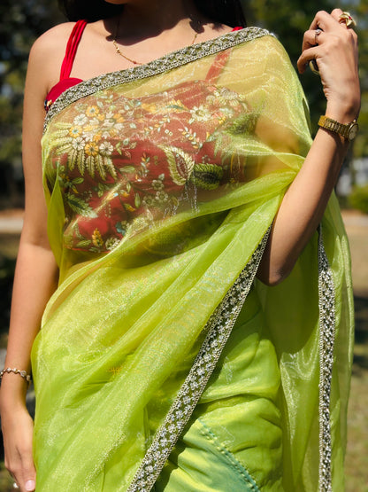 Heer Ready-to-wear Saree with Blouse