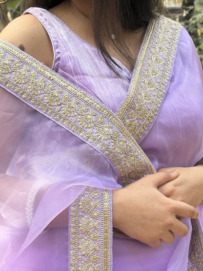 Kainaat Ready-to-wear Saree with Blouse