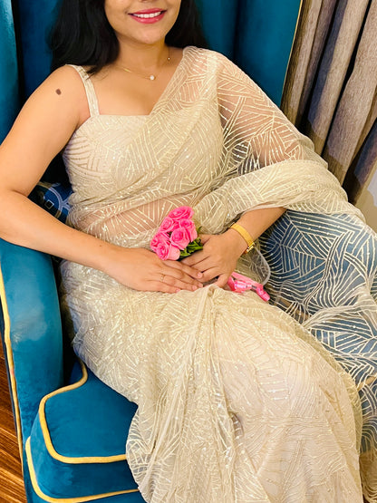 Hansika Ready-to-wear Saree with Blouse