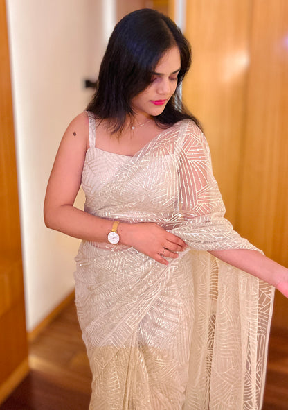 Hansika Ready-to-wear Saree with Blouse