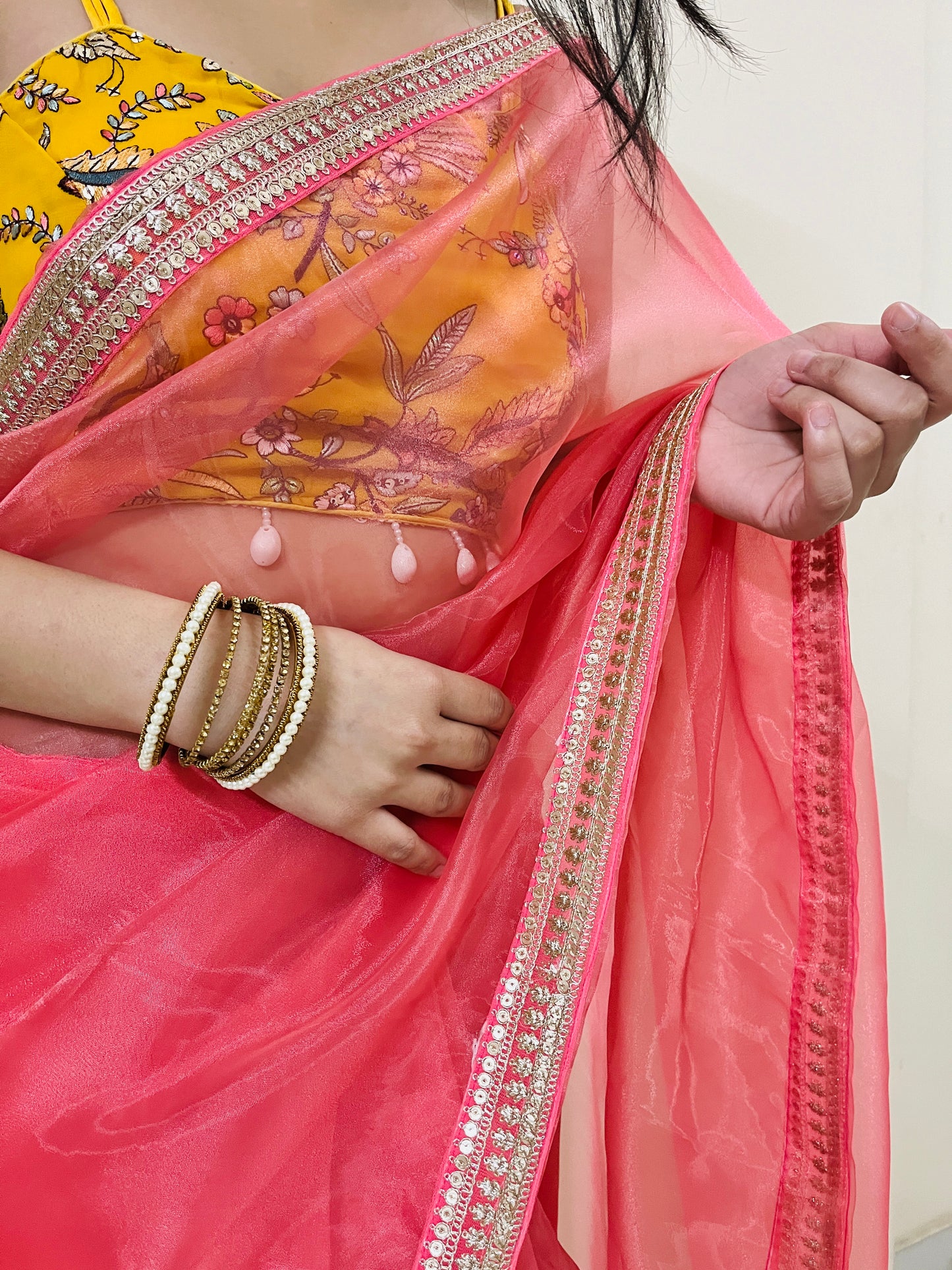 Khwaab Ready-to-wear Saree with Blouse