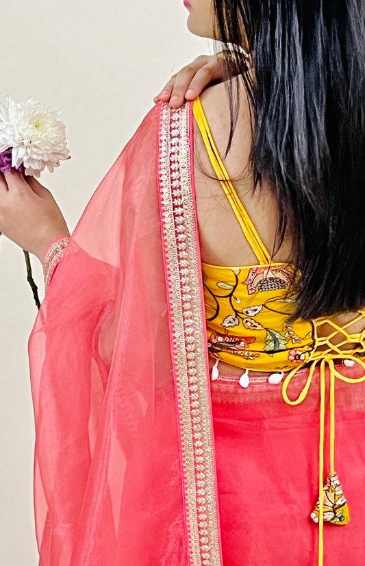 Khwaab Ready-to-wear Saree with Blouse