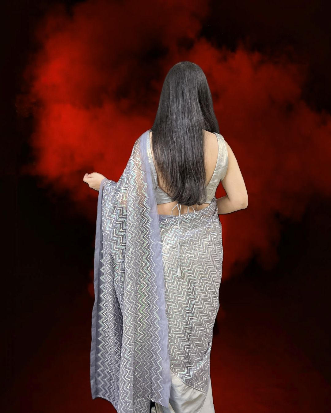 Shabnam Ready-to-wear Saree with Blouse