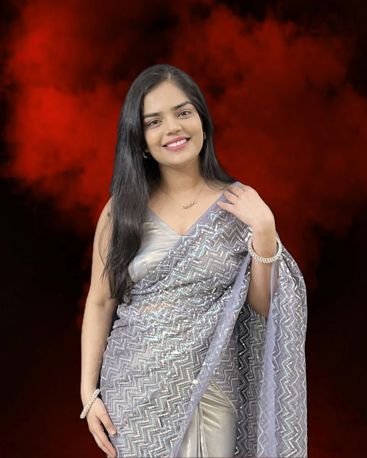 Shabnam Ready-to-wear Saree with Blouse