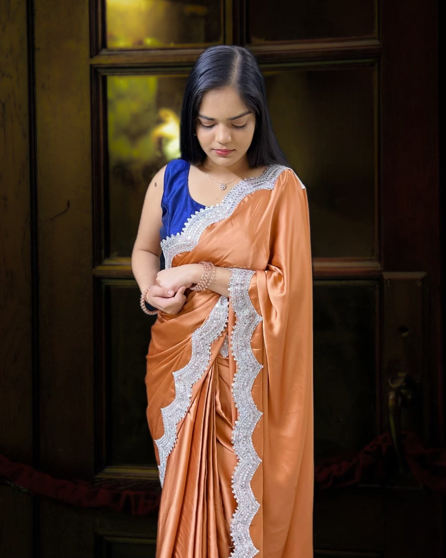 Preet Ready-to-wear Saree with Blouse