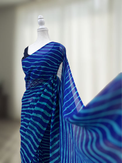 Leher Ready-to-wear Saree with Blouse