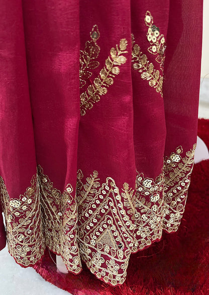 Malikaah Ready-to-wear Saree with Blouse