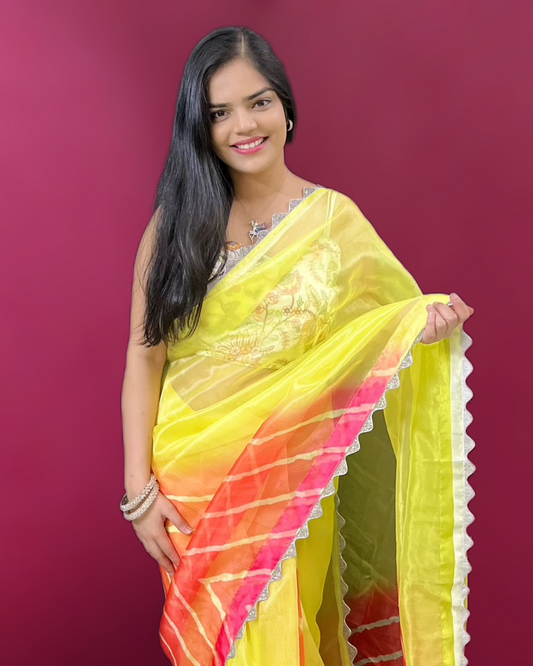 Mon Chéri Ready-to-wear Saree with Blouse