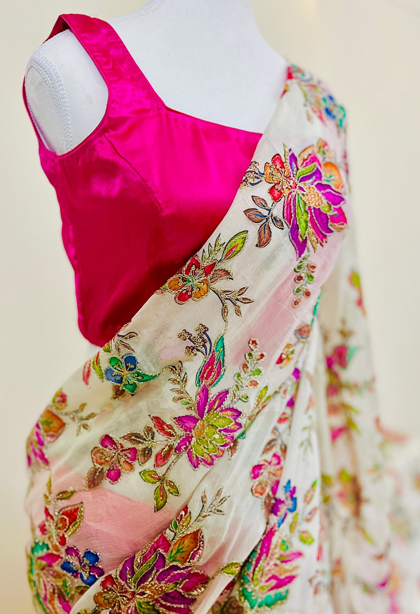 Rangrez Ready-to-wear Saree with Blouse