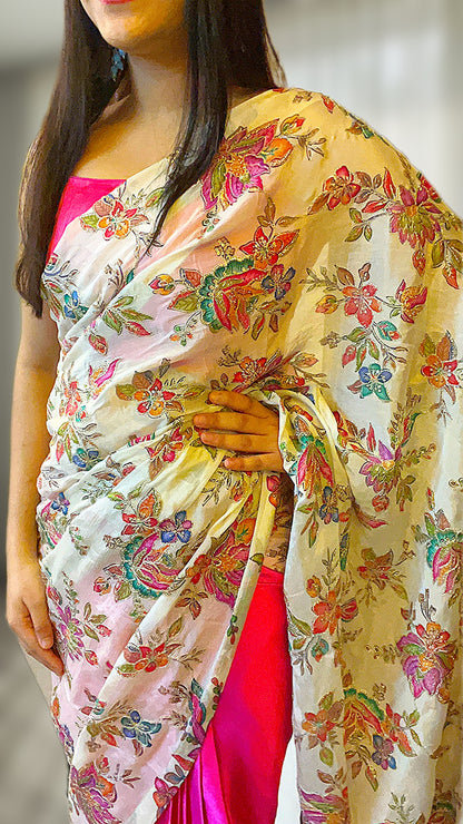 Rangrez Ready-to-wear Saree with Blouse