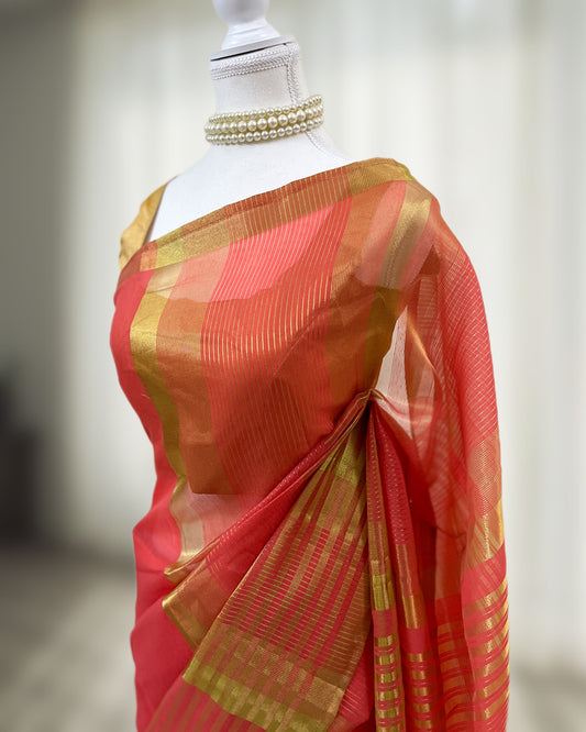 Kamini Ready-to-wear Saree with Blouse