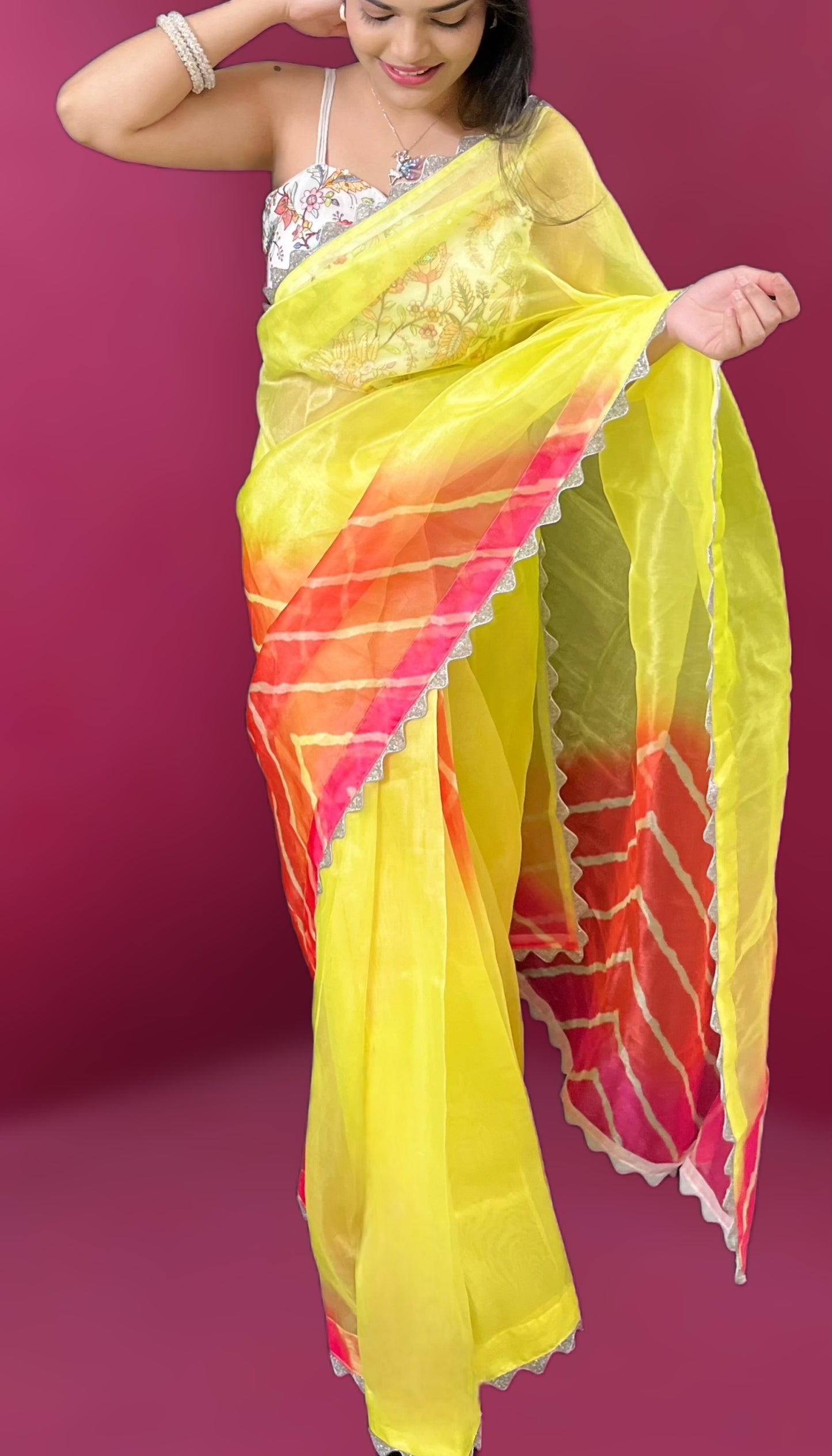 Mon Chéri Ready-to-wear Saree with Blouse