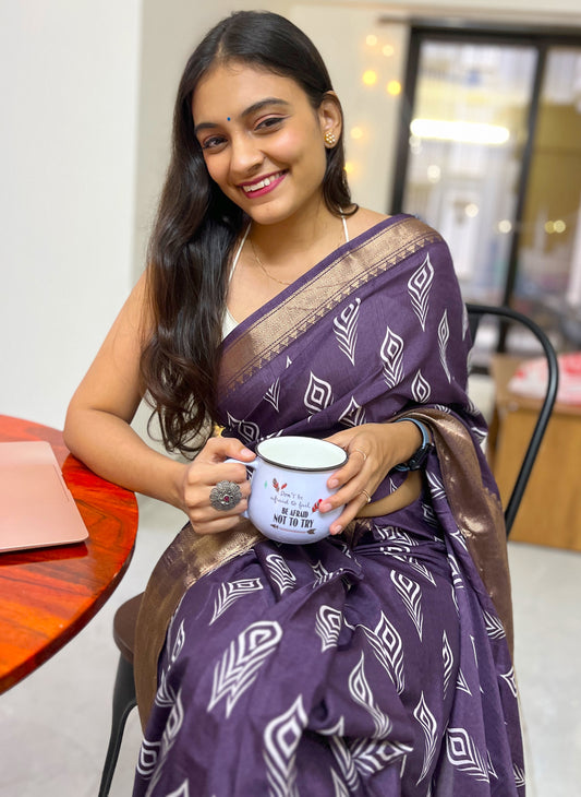 Daisy Ready-to-wear Saree with Blouse