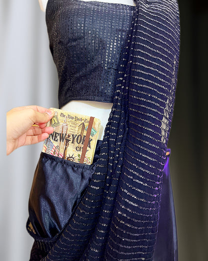Taarini Ready-to-wear Saree with Blouse