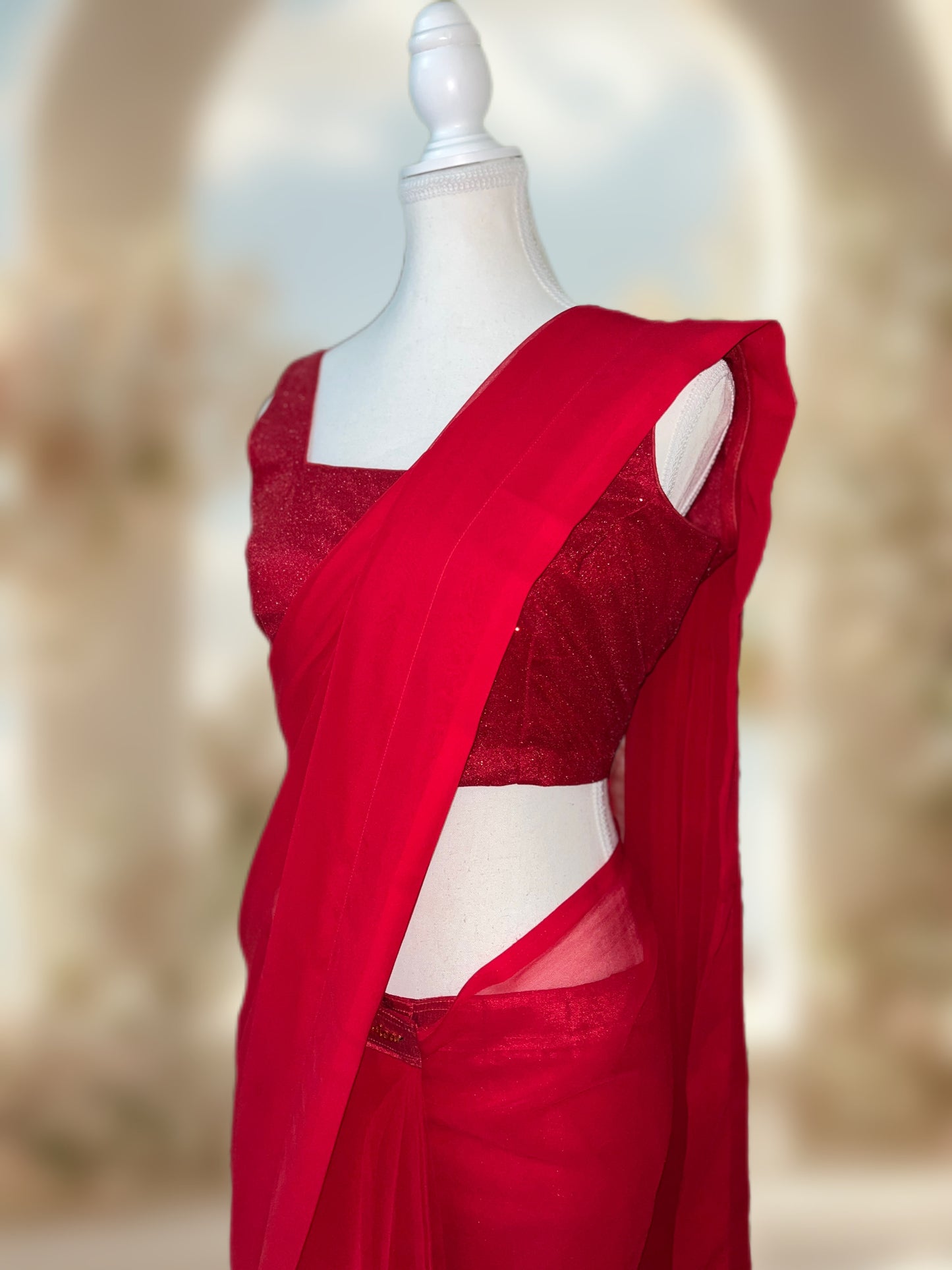 Premika Ready-to-wear Saree with Blouse