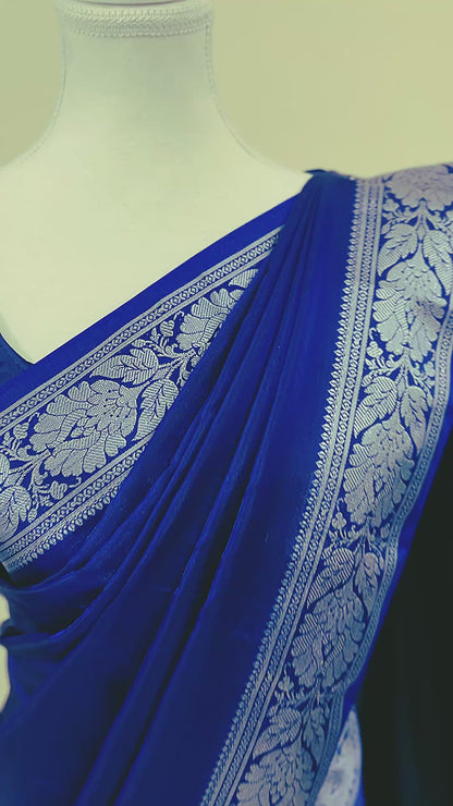 Kaashvi Ready-to-wear Saree with Blouse