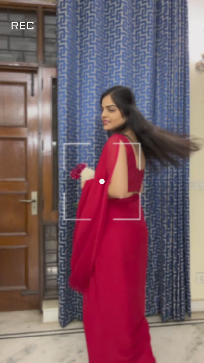 Premika Ready-to-wear Saree with Blouse