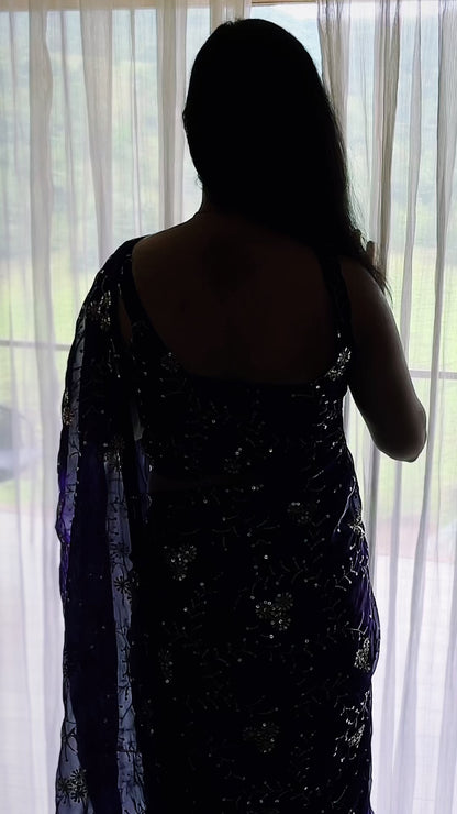Seher Ready-to-wear Saree with Blouse